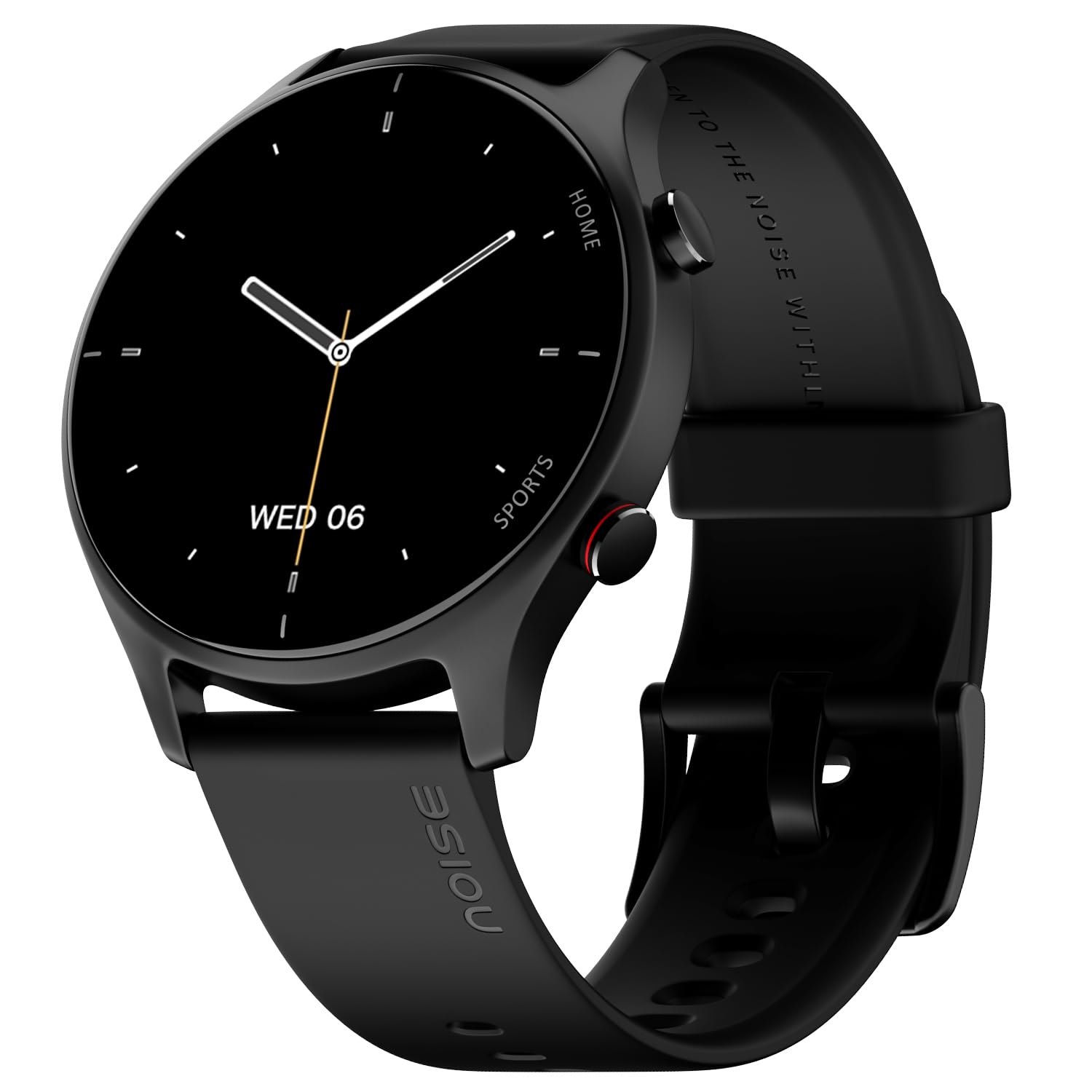 Noise Twist Smart Watch | Bluetooth Calling, 1.38" TFT Display, 7-Day Battery, 100+ Watch Faces, IP68, Health Suite (Jet Black)